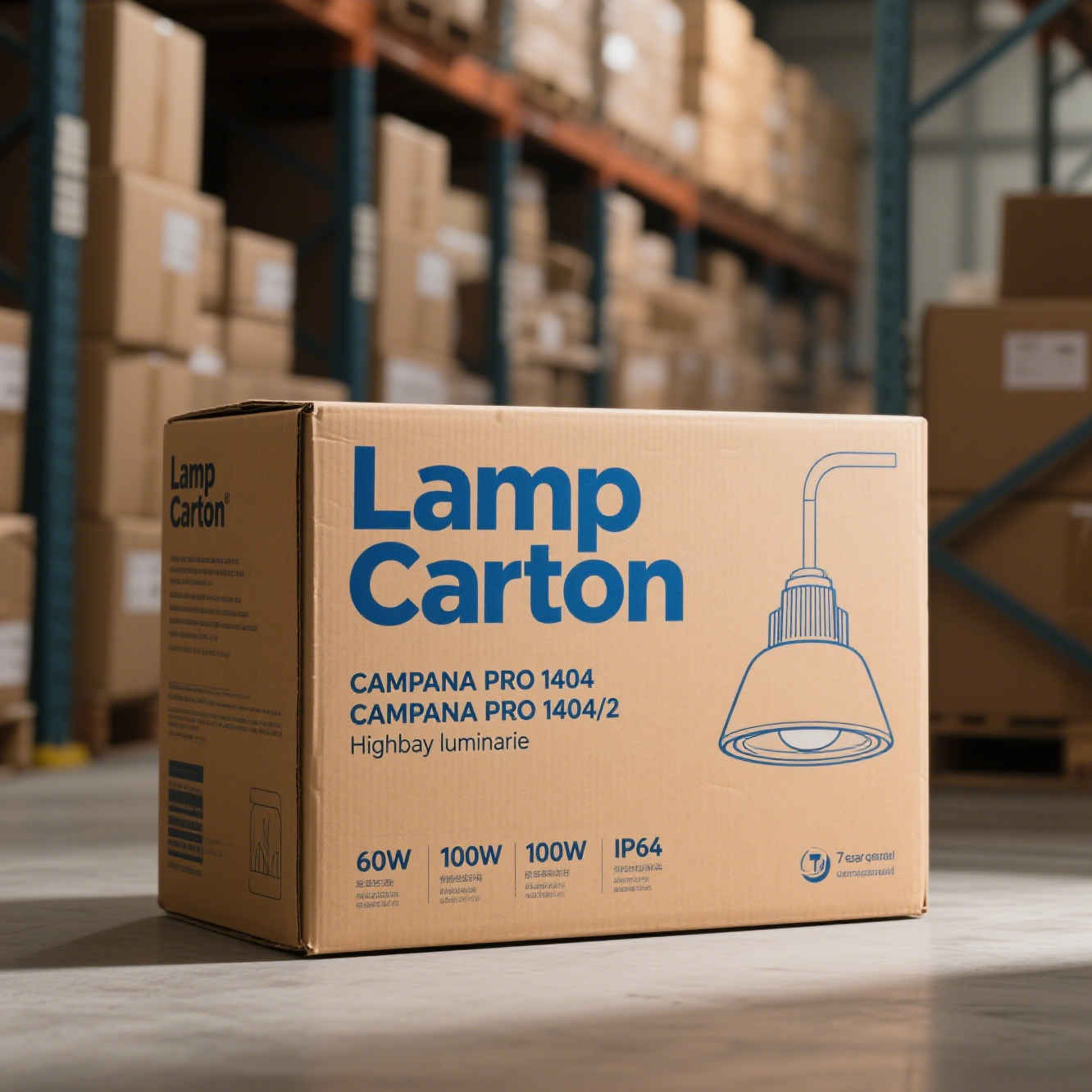 lamp carton