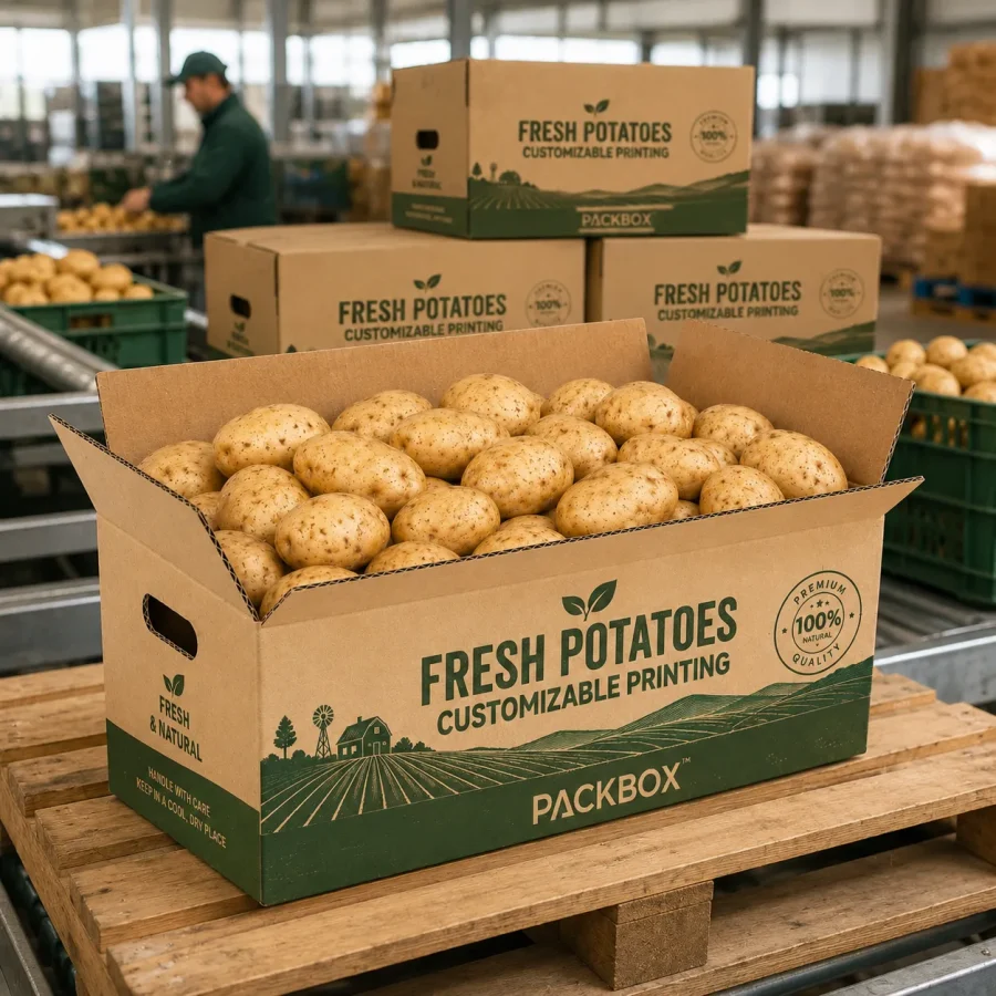 Vegetable- potato-Boxes